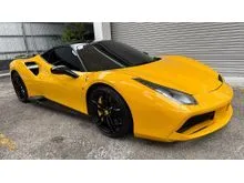 GRANDEUR ORANGE PRE OWNED 2015/2017 FERRARI 488 GTB 3.9 V8 COUPE UK BEST VERSION OF ITS NEW