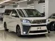 Recon 2019 TOYOTA VELLFIRE 2.5 ZG WITH JBL SOUND SYSTEM & IPA SYSTEM *READY STOCK *LOW MILEAGE *GRED 4.5
