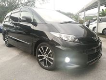 2015 Toyota Estima 2.4 PREMIUM EDITION FULL MONITOR BLACK AND WHITE