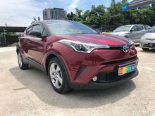 2018 Toyota C-HR 1.8 SUV LEATHER SEAT CVT WITH 7 SPEED SPORTS SEQUENTIAL SHIFT
