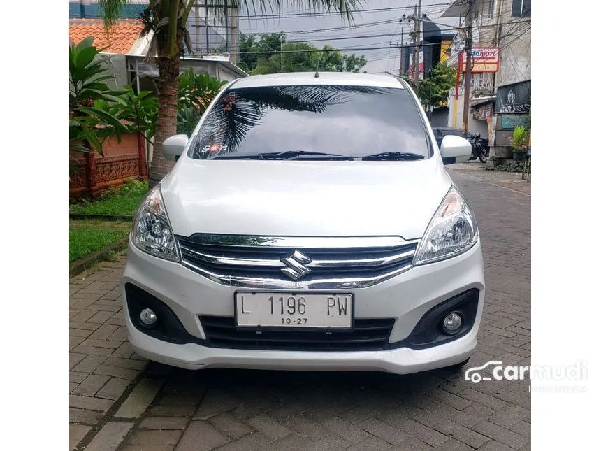 Jual Mobil Suzuki Ertiga 2017 GL 1.4 di Jawa Timur Manual MPV Putih Rp 145.000.000