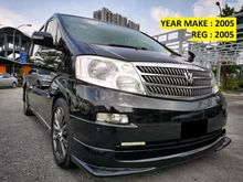 Toyota Alphard 3.0 MZ G-EDITION (A) 2 P/DOOR - P/BOOT - SUNROOF - SPECIAL NUMBER (WXX 223) - LOW MILEAGE - LEATHER SEAT - HIGH SPEC - TIP TOP CONDITON