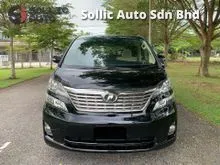 2011 Toyota Vellfire 2.4 X MPV, Welcome Sc***t check condition