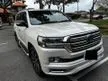 Used SAMURAI WHITE PRE OWNED 2017/2019 TOYOTA LAND CRUISER ZX 4.6L 7 SEATER