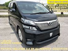 2009 Toyota Vellfire 2.4 Z Platinum MPV (A) WELL MAINTAIN 7 SEATED 2 POWER DOOR POWER BOOT