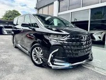 2025 Toyota Alphard 2.5 Z HEV Hybrid Full Spec