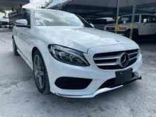 2017 Mercedes-Benz C180 1.6 TURBO AMG LINE JAPAN UNREG