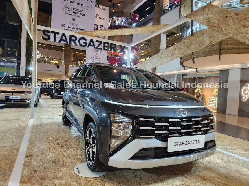 Jual Mobil Hyundai Stargazer X 2023 Prime 1.5 di DKI Jakarta Automatic Wagon Abu