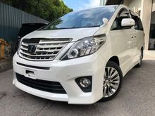 2013 Toyota Alphard 2.4 Type Gold (UNREG)
