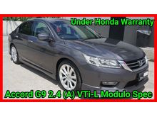 2014 Honda Accord G9 2.4 VTi-L Full Service And WARRANTY HONDA Until 2019 FULL LOAN