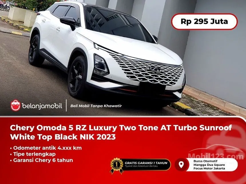 Jual Mobil Chery Omoda 5 2023 RZ 1.5 di DKI Jakarta Automatic SUV Putih Rp 295.000.000