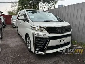 2021 Toyota Vellfire 2.5 Z Golden Eyes MPV