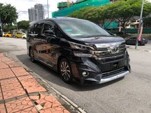 2017 50 SST OFF FULLY LOADED SUNROOF 360 CAMERA PRE CRASH JBL REAR ENTERTAINMENT Toyota Vellfire 3.5 Executive Lounge EL UNREG