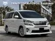 Used 2012/2016 Toyota Vellfire 2.4 X MPV 8 SEATER, REG16, WARRANTY PROVIDED, TIPTOP CONDITION - Cars for sale