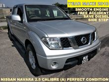 2010 Nissan Navara 2.5 Calibre Pickup Truck (A) PERFECT CONDITION
