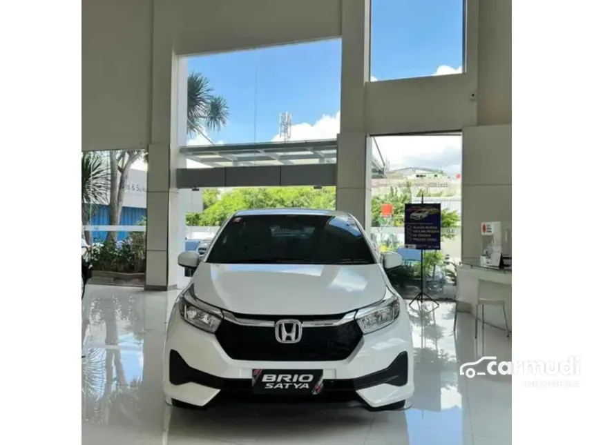 Jual Mobil Honda Brio 2024 E Satya 1.2 di Jawa Barat Automatic Hatchback Putih Rp 152.900.000