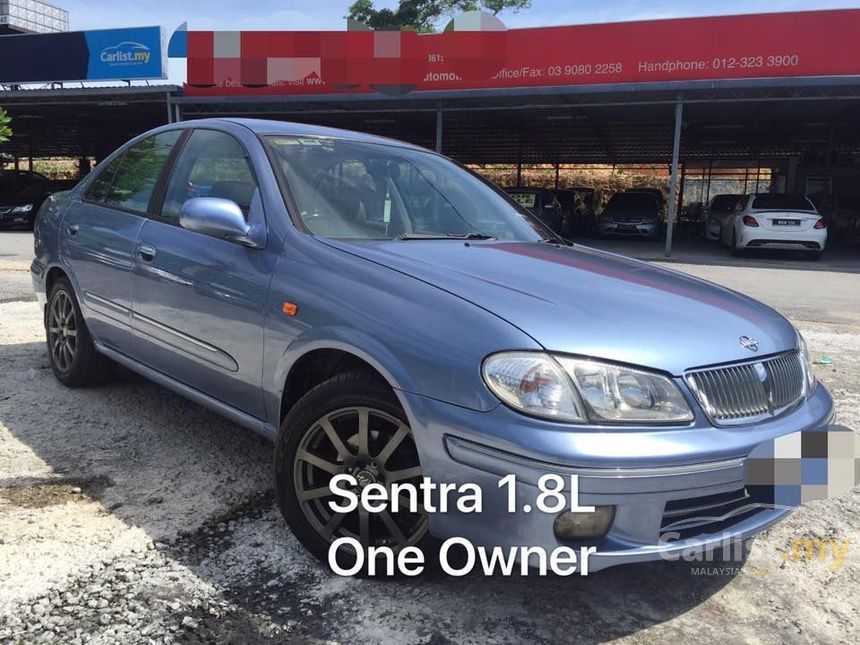 Nissan Sentra 2002 GXE 1.8 in Selangor Automatic Sedan Blue for RM