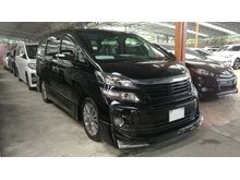 2014 TOYOTA VELLFIRE 2.4 GOLDEN EYES 2 MODELISTA (FULL SPEC) - UNREG 14 $ CRAZY OFFER $ SUPER DEAL $