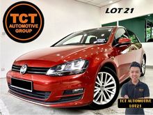 Volkswagen Golf 1.4 TSI MK7 TOUCH SCREEN PLAYER , CRUISE CONTROL , FRONT & REAR PARKING SENSOR , ELECTRONIC HAND BRAKE WITH BRAKE HOLD Hatchback