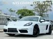 Recon 2019 Porsche 718 2.0 Cayman Coupe Turbo PDK Unregistered 20 Inch Carerra S Wheel Adaptive Cruise Control Sport Exhaust System Keyless Entry