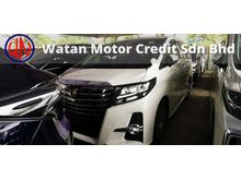 2017 Toyota Alphard 2.5 SC UNREG FULLSPEC,LESS 50 SST,PILOT SEAT,LEATHER,PRE CRASH,360 SURROUND CAM,DVD MONITOR N ETC,FREE 2 YEARS WARRANTY N GIFTS