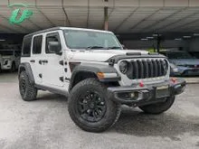 2021 Jeep Wrangler 3.6 Unlimited Sport SUV (GRADE 4.5) 7 YEARS WARRANTY / FREE TINTED VOUCHER / PETROL