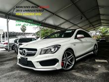 2015 Mercedes-Benz CLA45 AMG 2.0 4MATIC FULL SEPC UNREG