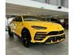 Recon 2020 Lamborghini Urus 4.0 V8 (A) HIGH SPEC CARBON PACK INTERIOR 2 TONE ARKAPOVIC EXHAUST LOW MIELAGE UK UNREG