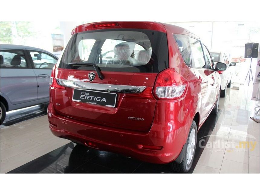 Proton Ertiga 2017 VVT 1.4 in Selangor Automatic MPV Red 