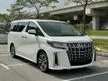 Recon 2022 Alphard 2.5 SC Package Unregistered 6AA Grade New Car Condition With SR DIM BSM