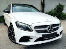 2019 Mercedes-Benz C300 2.0 AMG Line Sedan_Original Mileage_52,xxx KM_FREE Auto Warranty_RM50K/Year