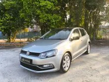 LOW MILEAGE SAJA/ MUKA 500/L0AN PASTI LULUS/FREE WARRANTY2017 Volkswagen Polo 1.6 Hatchback