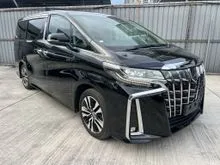 2021 Toyota Alphard 2.5 G SC JBL SOUND REAR ENTERTAINMENT 4CAMERA HUD BSM