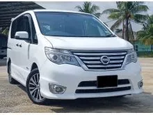2016 NISSAN SERENA 2.0 (A) S-HYBRID HIGHWAY STAR TIPTOP 2/P DOOR FREE WARRANTY FREE FULL TANK
