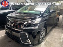 2016 Toyota Vellfire 2.5 ZG Pilot Seat Unregister Full Alpine 2 Years Warranty Sales Tax Holiday