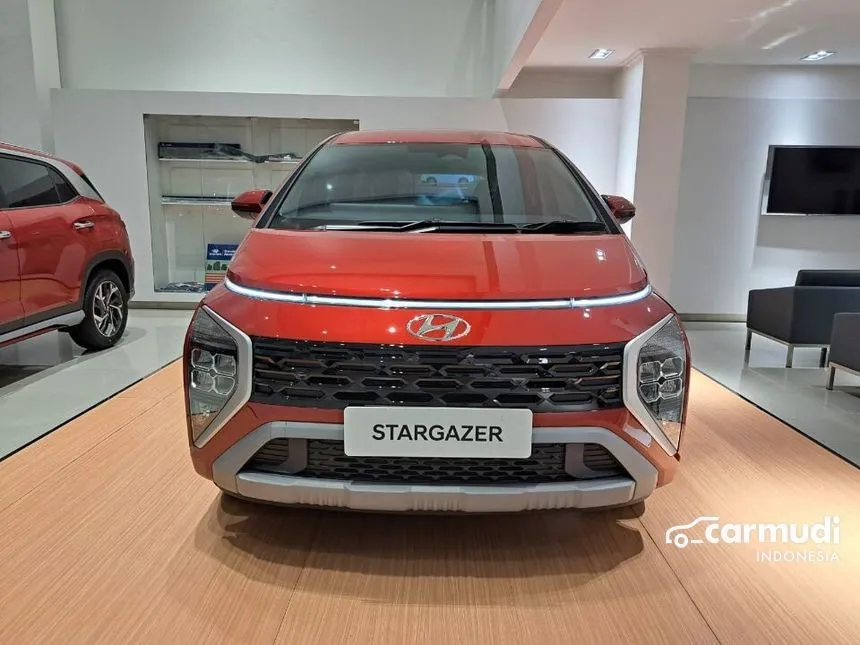 Jual Mobil Hyundai Stargazer 2024 Prime 1.5 di DKI Jakarta Automatic Wagon Merah Rp 293.000.000