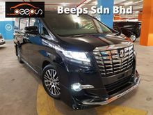 FREE GST 2016 TOYOTA ALPHARD 2.5 SC PACKAGE - MODELISTA KIT - JBL 17 SPEAKER - 4 CAMERA - PRE CRASH - ROOF - LOCAL AP - UNREG 16