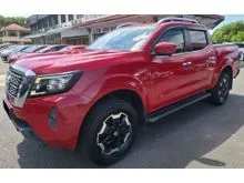 2021 NISSAN NAVARA DOUBLE CAB 2.5 A VL 4WD FACELIFT (AT) (4X4) (GOOD CONDITION) BURNING RED - (AX6) 83,000KMS 7-AT