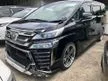 Recon 2018 Toyota Vellfire 2.5 Z G Edition MPV