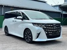 2024 Toyota Alphard 2.5 Z [MOONROOF/EL RIM/REAR MONITOR/4 CAMERAS/DIGITAL INNER MIRROR/BLIND SPOT MONITOR]