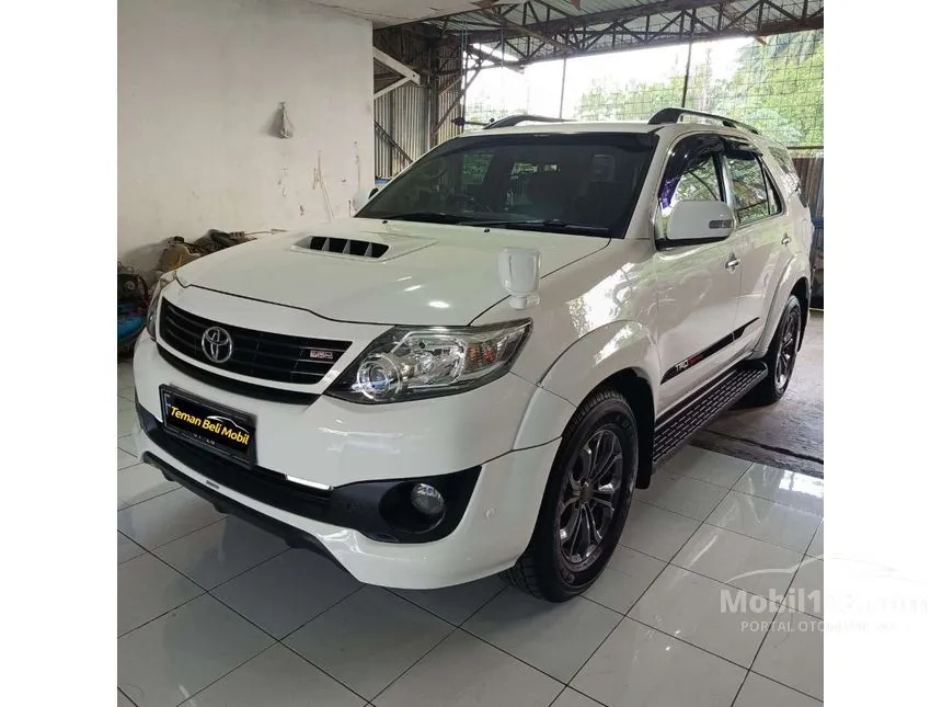 Jual Mobil Toyota Fortuner 2015 G TRD 2.5 di DKI Jakarta Automatic SUV Putih Rp 290.000.000