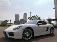 PORSCHE CAYMAN 2.7 PDK 2014 2015 WHITE ON RED TDP 350JT