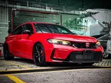 2025 Honda Civic 2.0 Type R Hatchback ( 5 year warranty ) recon japan fl5 FL5 FL-5 FL 5 fl5 fl 5 ( recon japan ) red body colour RED CAR