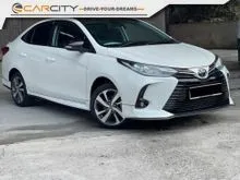 2022 Toyota Vios 1.5 E Sedan WARRANTY FULL SERVICE 360 CAMERA LED DAYLIGHTS