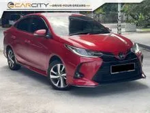 2022 Toyota Vios 1.5 E Sedan WARRANTY FULL SERVICE 360 CAMERA LED DAYLIGHTS