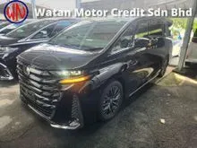 2024 Toyota Vellfire Z Premier Turbo (Grade 5A 10,000km) Dual Sun Roof Head Up Display 360 Camera Auto Parking DIM BSM Toyota Teammate Pay Full Tax