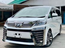 2018 Toyota Vellfire 2.5 ZG Spec Alpine Monitor Alpine Aroma Perfume Unregistered 5 Years Warranty