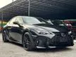 Recon 2021 Lexus IS300 2.0 F Sport#Sunroof#Red Full Leather#Power+Memory Seat#Reverse Camera#BSM#LKA#Keyless Entry+Go#Driving Mode Select#19 Rims