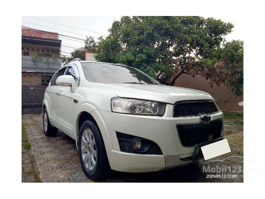 Jual Mobil Chevrolet Captiva 2011 Pearl White 2.0 di DKI Jakarta Automatic SUV Putih Rp 115.000.000