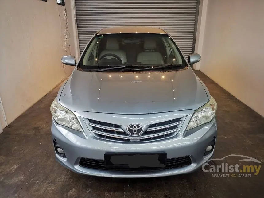 2013 Toyota Corolla Altis E Sedan